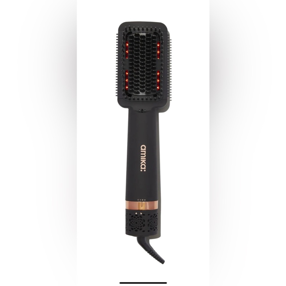 Amika Double Agent 2-in-1 Straightening Blow Dryer Brush